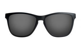 Gafas de sol baratas de calidad Yana negra lente negra