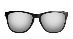Óculos de sol baratos de homem e mulher de qualidade Yana preto lente cinza